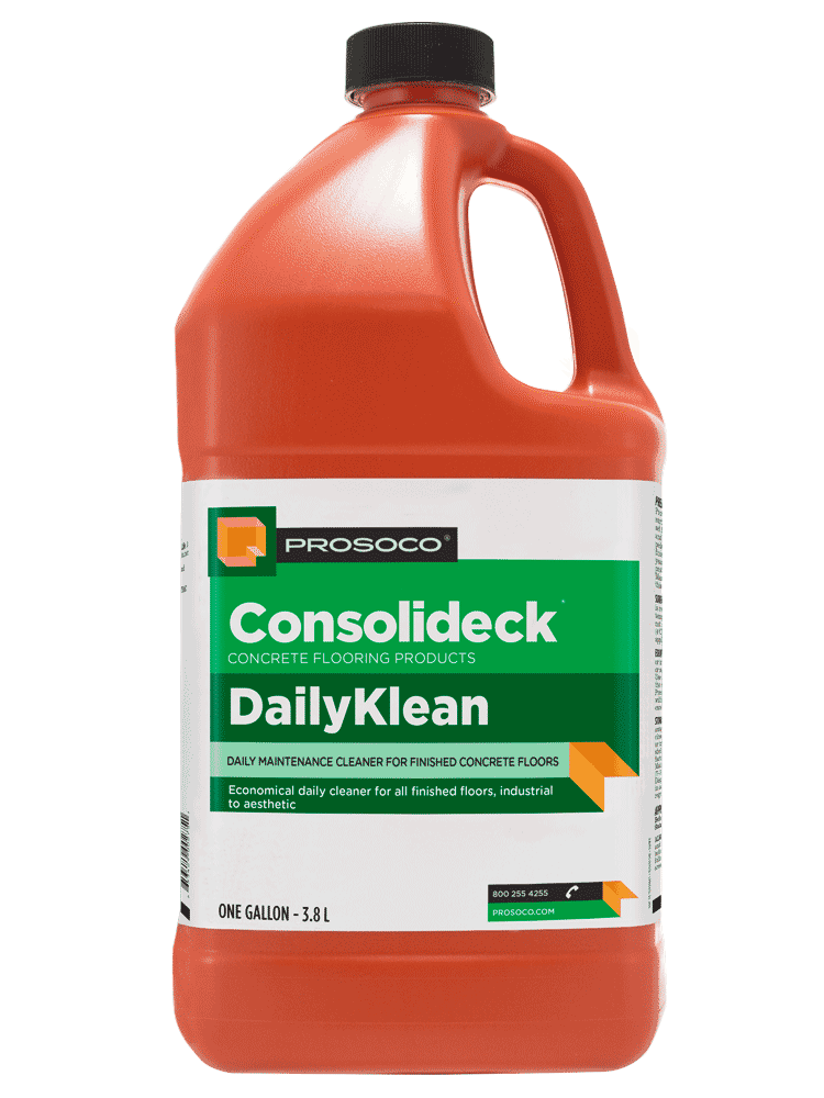 Consolideck DailyKlean Floor Cleaner 1 Gallon - Floor Maintenance